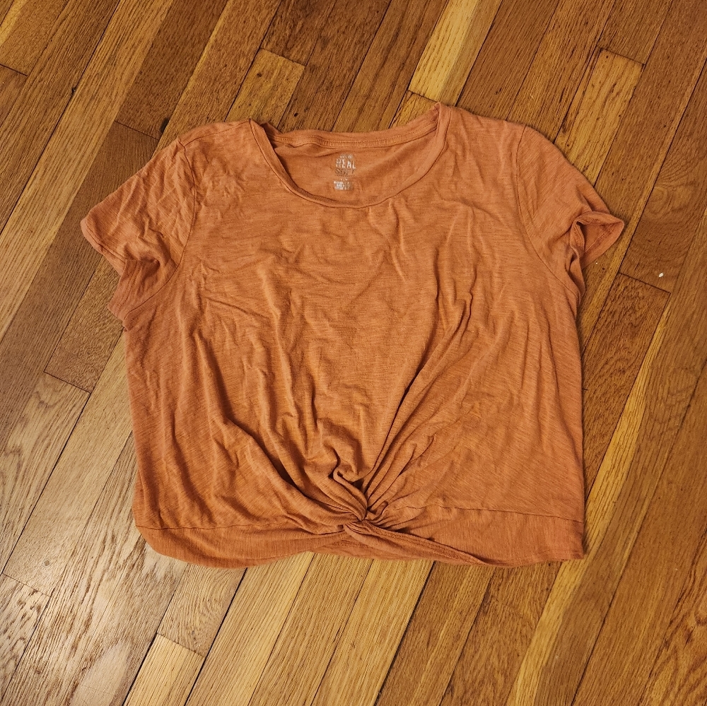 Aerie Real Soft Cropped Tee, L